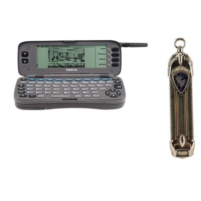 506. Simon Templar's (Val Kilmer) Pocket Knife and Nokia 9000 Communicator ### SAINT, THE (1997)