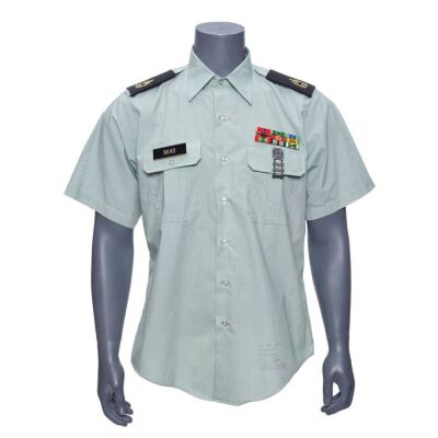 522. Master Sergeant Ernest G. Bilko's (Steve Martin) US Army AG-415 Dress Shirt ### SGT. BILKO (1996)