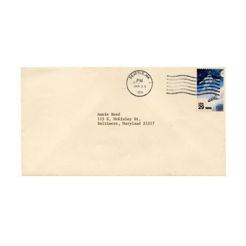 527. Annie Reed's (Meg Ryan) Envelope ### SLEEPLESS IN SEATTLE (1993)