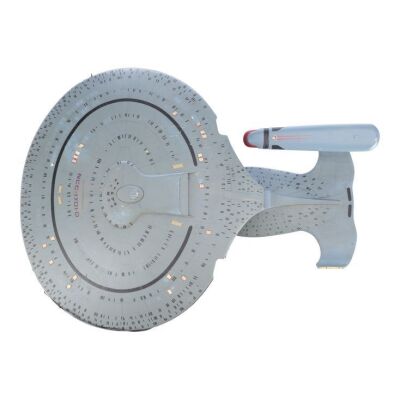552. 1:1000-Scale USS Enterprise-D Model Miniature Replica ### STAR TREK: THE NEXT GENERATION (T.V. SERIES, 1987 - 1994)