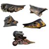 571. Set of Five Full-Size Bloodied Bullet-Riddled Arachnid Warrior Head and Body Chunks ### STARSHIP TROOPERS (1997)