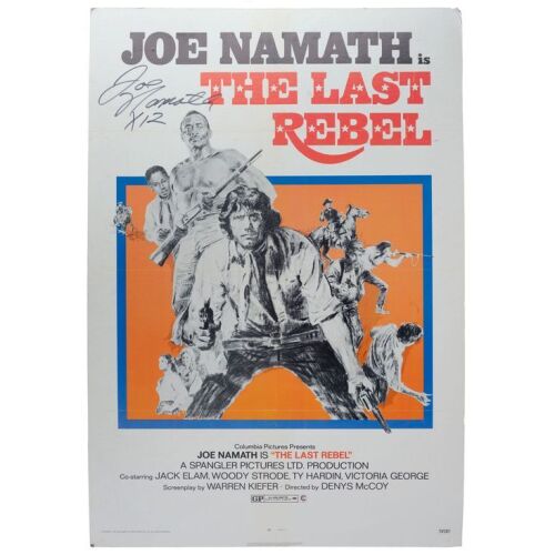 355. Joe Namath-Autographed Poster ### THE LAST REBEL (1971)