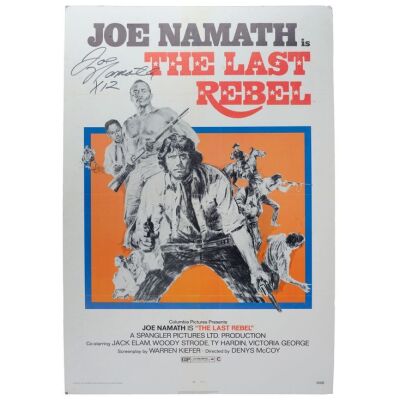 355. Joe Namath-Autographed Poster ### THE LAST REBEL (1971)
