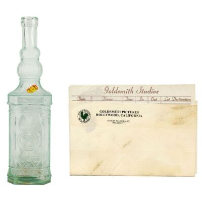 602. Goldsmith Studios Papers and Whiskey Bottle ### &iexcl;THREE AMIGOS! (1986)