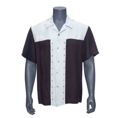 619. Charlie Harper's (Charlie Sheen) Bowling Shirt ### TWO AND A HALF MEN (T.V. SERIES, 2003 - 2015)