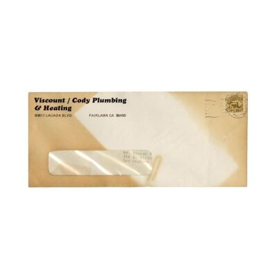 634. Eddie Valiant's (Bob Hoskins) Sealed Plumbing and Heating Bill ### WHO FRAMED ROGER RABBIT (1988)