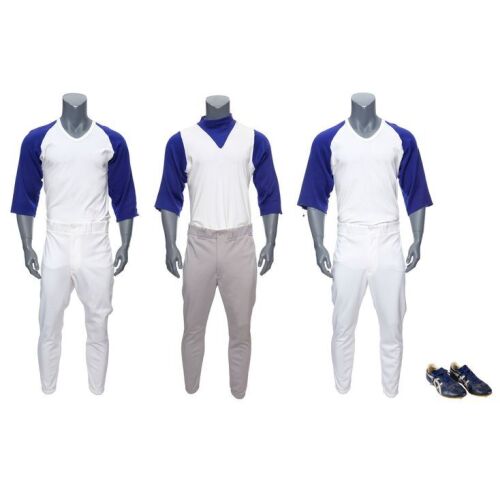 418. Set of Three Nagoya Chunichi Dragons Undershirts with Pants and Pair of Cleats ### MR. BASEBALL (1992)