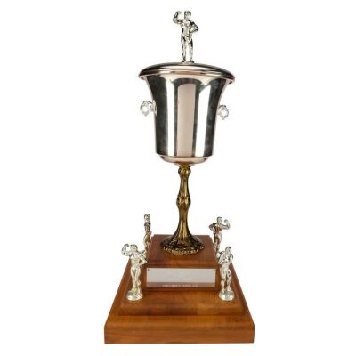 543. Arnold Schwarzenegger's 1970 AAU Mr. World Trophy Replica ### SPORTS MEMORABILIA