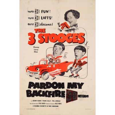 445. One-Sheet ### PARDON MY BACKFIRE (1953)