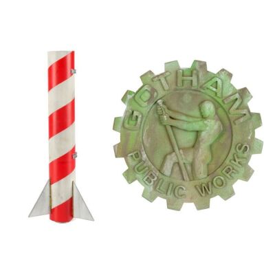 50. Penguin Rocket Missile with Production-Made Gotham Public Works Emblem ### BATMAN RETURNS (1992)