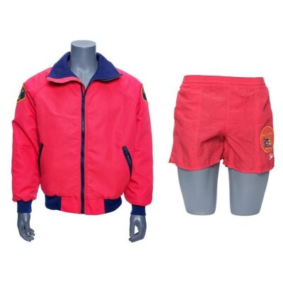 64. Baywatch Lifeguard Jacket and Swim Trunks ### BAYWATCH (1989)
