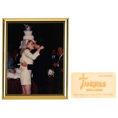 93. Sam "Ace" Rothstein's (Robert De Niro) Business Card with Production-Made Framed Wedding Photograph with Ginger McKenna (Sharon Stone) ### CASINO (1995)