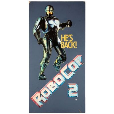491. He's Back! Promotional Display ### ROBOCOP 2 (1990)