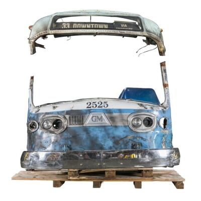 536. Pair of Full-Size Distressed Bus Front Chassis Panels ### SPEED (1994)