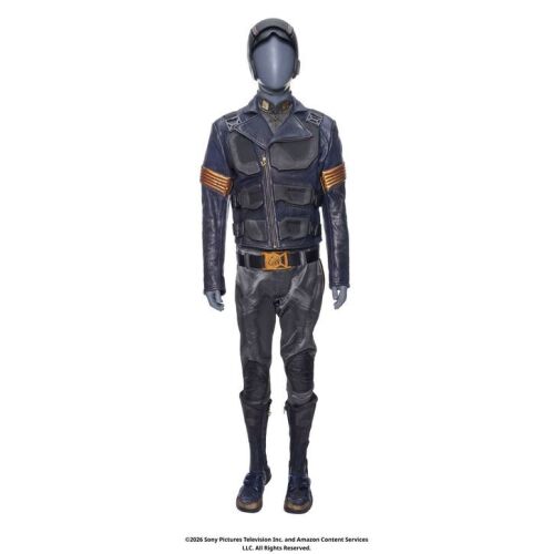 Lot #452: Blue Hawk's Supe Costume ### THE BOYS (T.V. SERIES, 2019 - 2026)