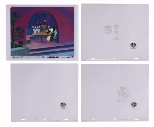9. Slappy, Pinky and the Brain Original Production Cel and Matching Drawing from "Star Warners" on Studio Printed Lithographic Background Signed by Tom Ruegger ### PINKY AND THE BRAIN (TV SERIES, 1995-1998)