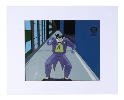 30. The Joker Original Production Cel on Key Master Production Background from "Mad Love" ### NEW BATMAN ADVENTURES, THE (TV SERIES, 1997-1999)