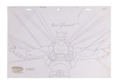 35. Batman Original Production Drawing Signed by Rino Romano and Glen Murakami ### BATMAN, THE (TV SERIES, 2004-2008)
