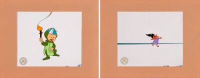 47. Porky Pig and Yosemite Sam Pair of Original Production Cels Matted ### BUGS BUNNY IN KING ARTHUR'S COURT (1978)