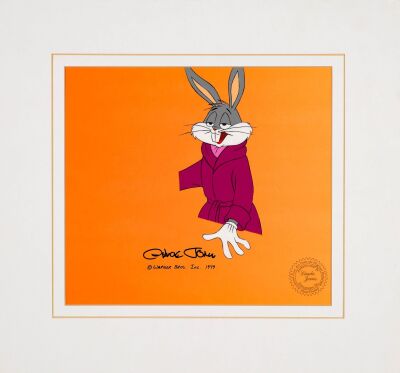 49. Bugs Bunny Original Production Cel on Studio Printed Lithographic Background Signed by Chuck Jones ### THE BUGS BUNNY/ROAD RUNNER MOVIE (1979)