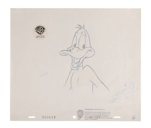 59. Daffy Duck Original Production Drawing ### LOONEY TUNES (TV SERIES, 1929-PRESENT)