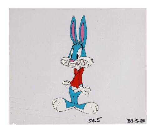 77. Buster Bunny Original Production Cel ### TINY TOON ADVENTURES (TV SERIES, 1990-1995)