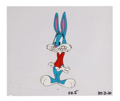 77. Buster Bunny Original Production Cel ### TINY TOON ADVENTURES (TV SERIES, 1990-1995)