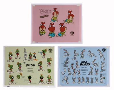 91. Pebbles, Marvin the Martian and Bugs Bunny Set of Three Hand-Painted Model Cels ### WARNER BROS. STUDIOS
