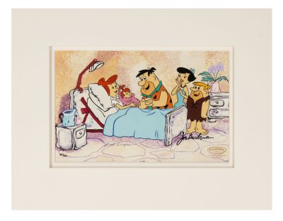 102. The Blessed Event Hand-Painted Limited Edition No. 30/100 Signed by Bob Singer and Joe Barbera ### FLINTSTONES, THE (TV SERIES, 1960-1966)