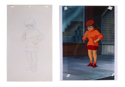 118. Velma Dinkley Oversized Original Production Cel and Matching Drawing Signed by Bob Singer ### SCOOBY-DOO (TV SERIES, 1969-PRESENT)