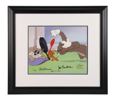 127. Framed Quiet Please Hand-Painted Limited Edition No. HC30/30 Signed by Bill Hanna and Joe Barbera ### TOM AND JERRY (TV SERIES, 1940-1968)