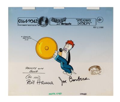 133. Droopy Hand-Painted Model Cel from "Broadway Droopy" Signed by Bill Hanna and Joe Barbera ### TOM AND JERRY KIDS (1990)