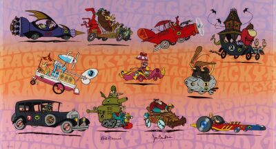 140. Wacky Races Hand-Painted Limited Edition No. 88/300 Signed by Bill Hanna and Joe Barbera ### WACKY RACES (TV SERIES, 1968-1970)