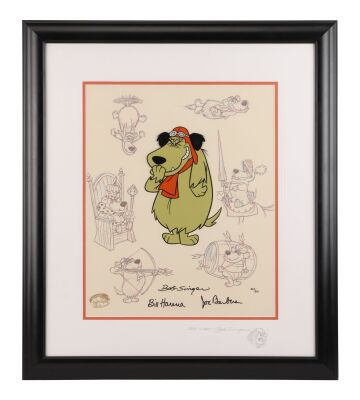 141. Muttley Persona Limited Edition Cel 324/350 Signed by Bill Hannah and Joe Barbera Remarqued and Signed by Bob Singer ### HANNA-BARBERA