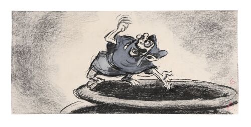 153. Creeper Original Storyboard Drawing ### BLACK CAULDRON, THE (1985)