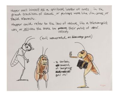 158. Hopper Original Concept Art Stamped by Jorgen Klubien ### BUG'S LIFE, A (1998)