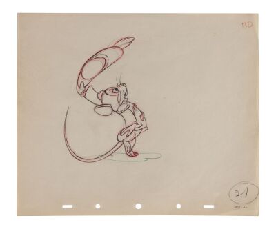 162. Timothy Q. Mouse Original Production Drawing ### DUMBO (1941)