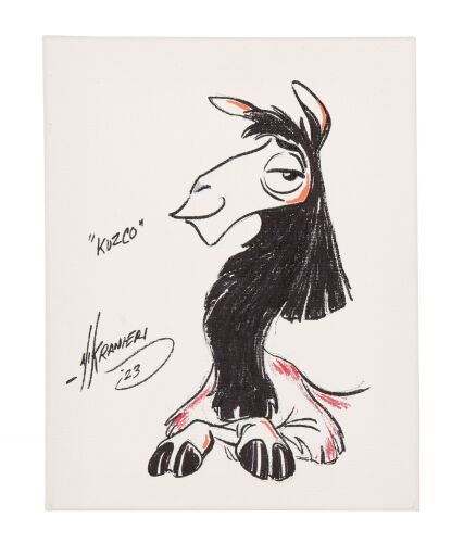 163. Kuzco Pen and Ink on Canvas Signed by Nik Ranieri ### EMPEROR'S NEW GROOVE, THE (2000)