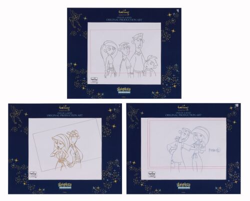 175. Kim Possible Set of three Original Camera Layout Drawings ### KIM POSSIBLE (TV SERIES, 2002-2007)