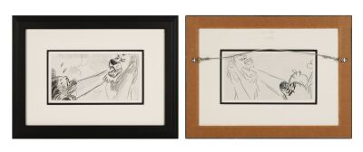 177. Scar and the Hyena Original Storyboard by Jorgen Klubien Framed ### LION KING, THE (1994)