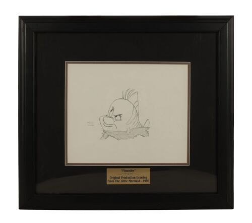 182. Flounder Original Production Drawing Framed ### LITTLE MERMAID, THE (1989)