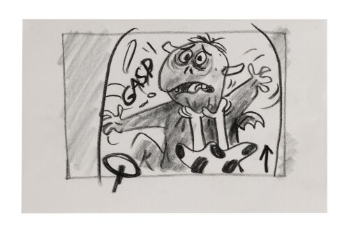 187. Early James P Sullivan (Sully) and Boo Storyboard Drawings by Jorgen Klubien ### MONSTERS, INC. (2001)