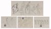 189. Set of Four Hand-Drawn Model Sheets of Mulan's father Zhou, Chi Fu, and Grandma Each Signed by Jeffrey J. Varab ### MULAN (1998)