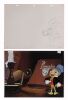 203. Jiminy Cricket Original Production Cel on Presentation Background and Original Production Drawing Signed Preston Blair ### PINOCCHIO (1940)
