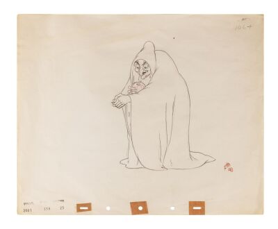 215. The Evil Queen as the Old Hag Oversize Original Production Drawing ### SNOW WHITE AND THE SEVEN DWARFS (1937)