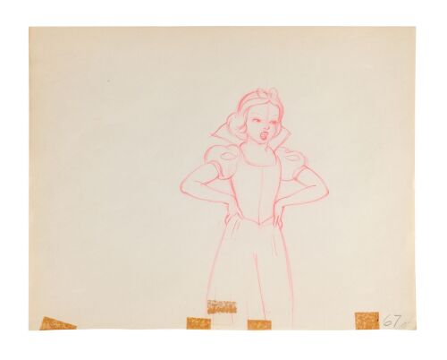 216. Snow White Scolds The Dwarfs Original Production Drawing ### SNOW WHITE AND THE SEVEN DWARFS (1937)
