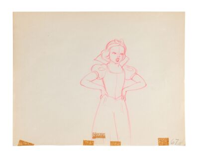 216. Snow White Scolds The Dwarfs Original Production Drawing ### SNOW WHITE AND THE SEVEN DWARFS (1937)