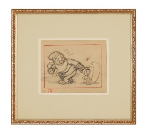 217. Happy and Squirrel Original Storyboard Artwork ### SNOW WHITE AND THE SEVEN DWARFS (1937)