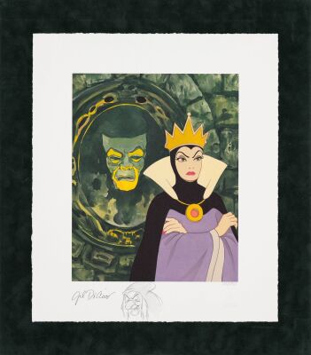 220. The Evil Queen Limited Edition Lithograph No. 232/250 Signed and Remarqued by Gil DiCicco ### SNOW WHITE AND THE SEVEN DWARFS (1937)
