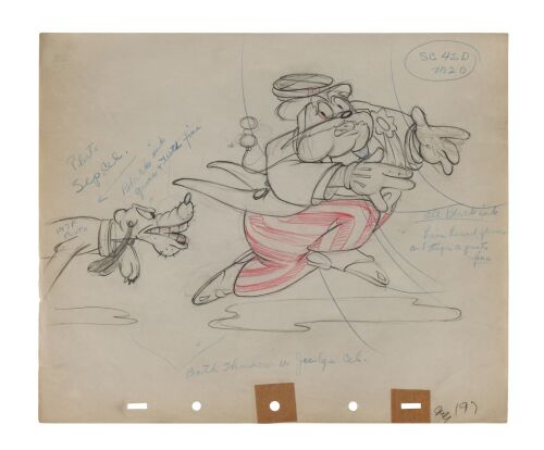 227. Pluto Chases The Judge Original Production Drawing ### SOCIETY DOG SHOW (SHORT, 1939)